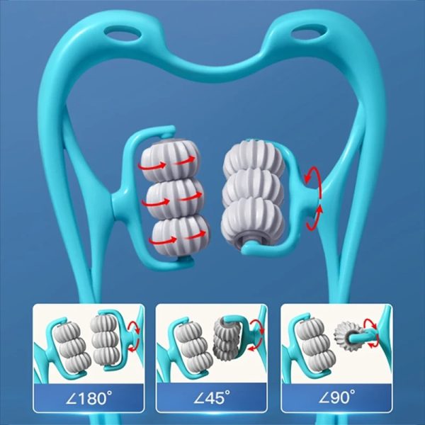 Pressure Point Neck Massager Relieve Neck, Back And Shoulder Pain